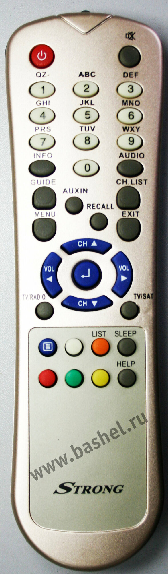 Strong HOF3D88D4, Пульт ДУ