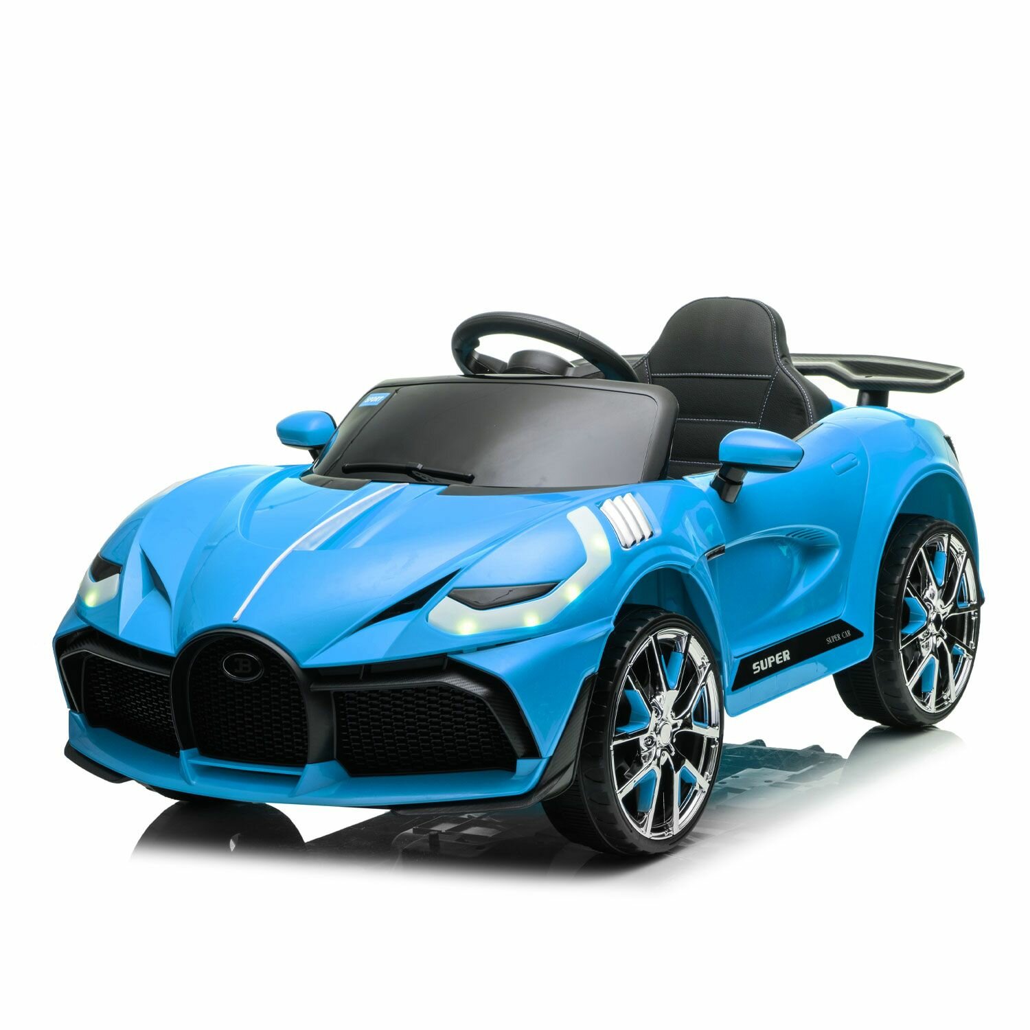 Электромобиль детский на радиоуправлении Tommy Bugatti Vision Gran Turismo F-2 синий