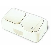 Блок комбинированный Viko 90555481 белый
