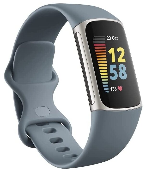 Умный браслет Fitbit Charge 5 NFC, голубой