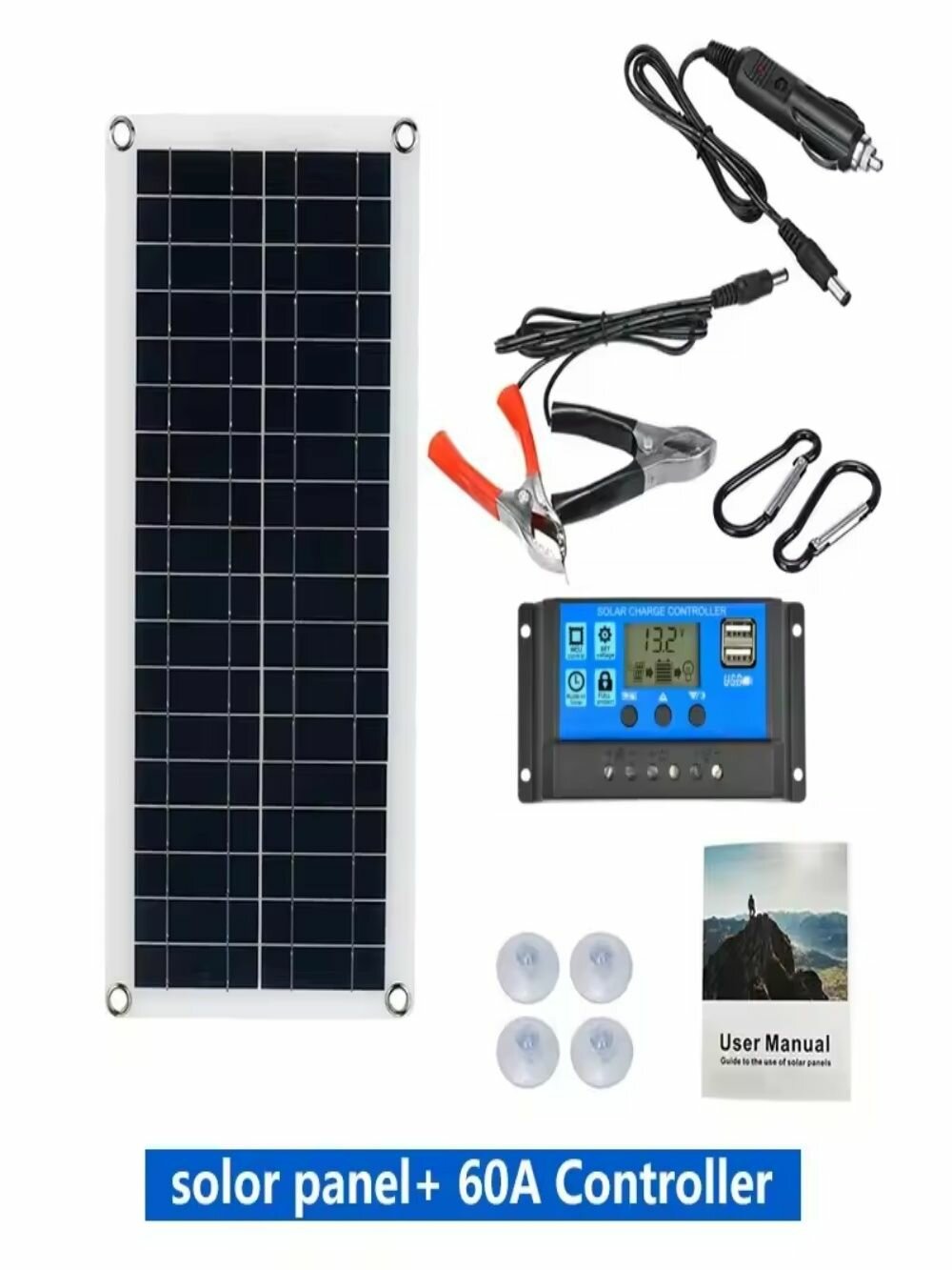Солнечная батарея QHTITEC 1000W, для RV, RV дома, кемпинга на открытом воздухе