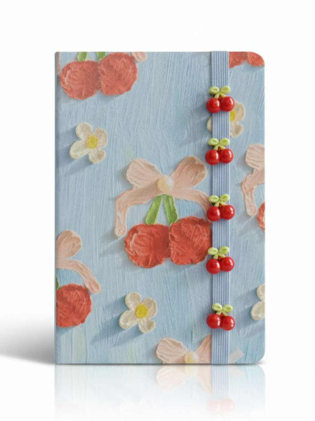 Блокнот «Хризантемы» с цветочными разворотами, 60 листов, горизонтальный, на пружине.