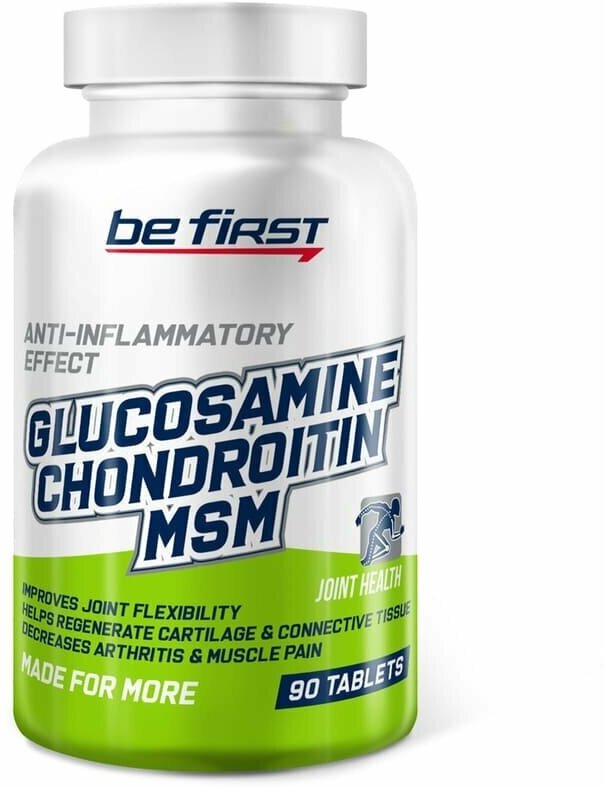 Be First Glucosamine Chondroitin MSM 90 таблеток