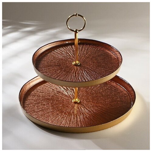 Этажерка Victoria Marrone d2128 см цвет бронзовый 4481₽