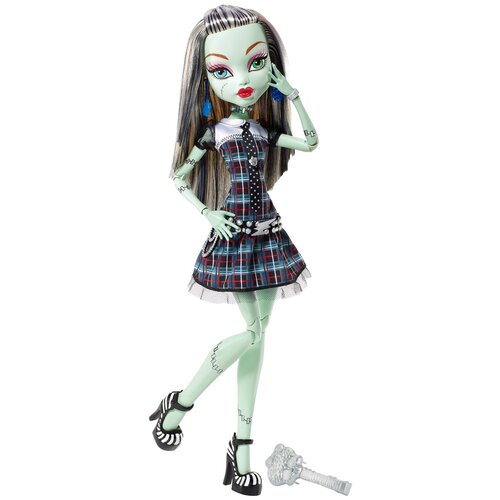 Кукла Монстр Хай Френки Штейн 42см страшно огромные, Monster High Frightfully tall ghouls Frankie Stein 17