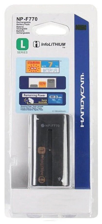Аккумулятор Sony NP-F770 для Sony