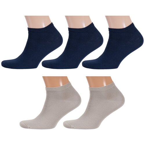 Комплект из 5 пар мужских носков RuSocks (Орудьевский трикотаж) микс 6, размер 29