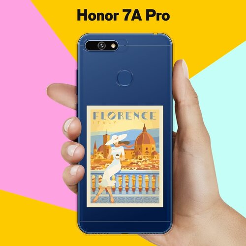 Силиконовый чехол на Honor 7A Pro Флоренция / для Хонор 7А Про силиконовый чехол флоренция на honor 7a pro