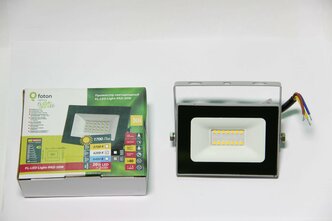 Прожектор светодиодный FL-LED Light-PAD 20W Grey 4200K Foton