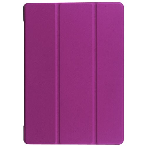 фото Чехол-обложка mypads для acer iconia one 7 b1-780 (nt.lcjee.004) тонкий умный кожаный на пластиковой основе с трансформацией в подставку фиолетовый