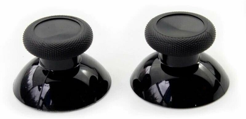 Аналоговые стики - грибки на геймпад / джойстик 2 штуки для 3D стиков Xbox One / S X / Series / S X черные / накладки