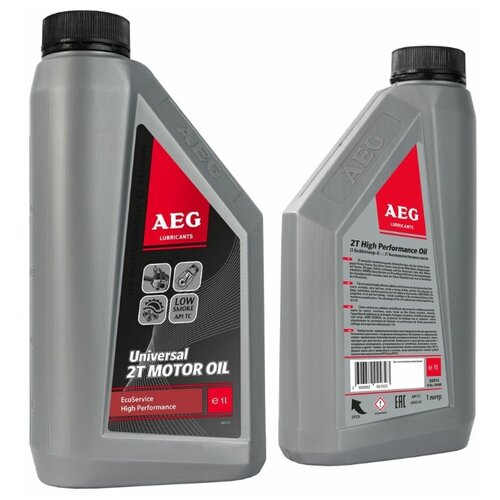 Масло для двухтактных двигателей AEG UNIVERSAL 2T Motor oil API TC 1л.