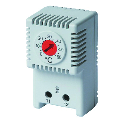 термостат дкс термостат nc контакт диапазон температур 0 60°c r5thr2 Термостат распределительного шкафа DKC R5THR2