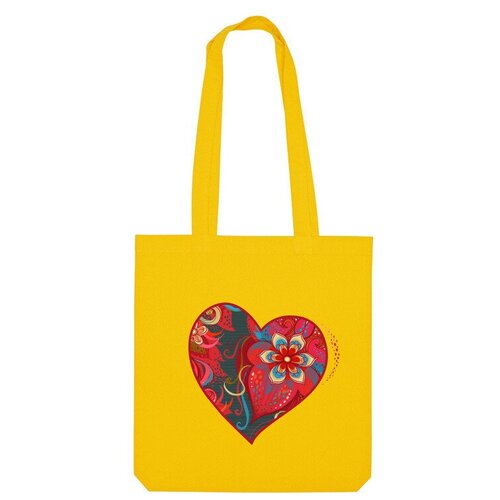 фото Сумка шоппер us basic, желтый