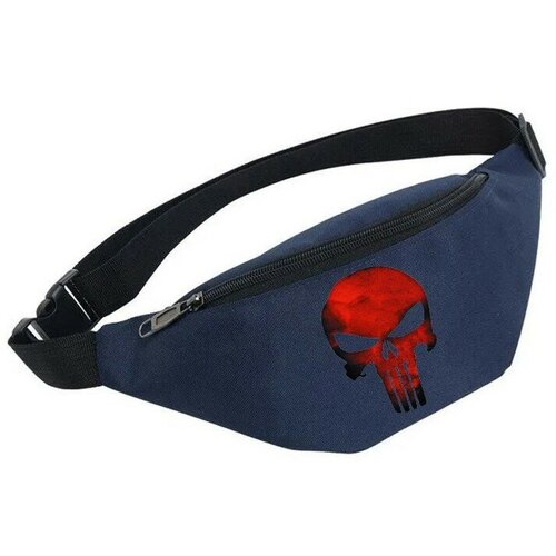 фото Сумка поясная noname, синий