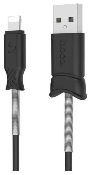 Кабель Hoco X24 Pisces USB - Lightning, черный