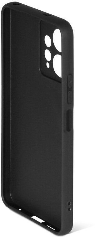 Силиконовый чехол для Xiaomi Redmi Note 12 (4G) DF xiCase-83 (black)