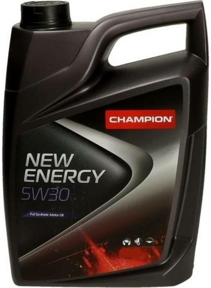 Синтетическое моторное масло Champion NEW ENERGY 5W30, 4 л