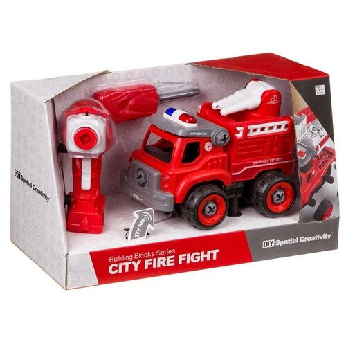 Конструктор DIY Spatial Creativity LM8032-YZ-1 City Fire Fight