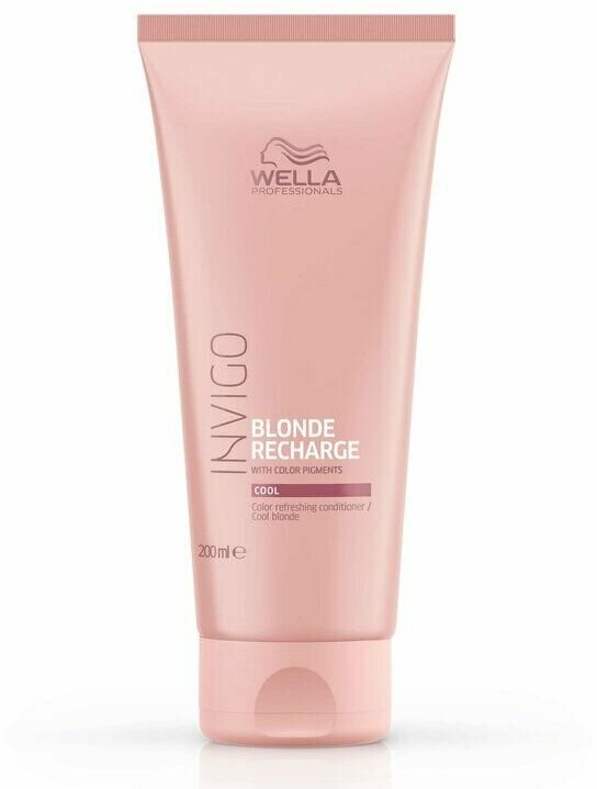 Оттеночный бальзам-уход / Для холодных светлых оттенков (Wella Professionals Invigo Blonde Recharge Cool Color refreshing conditioner / Cool Blonde