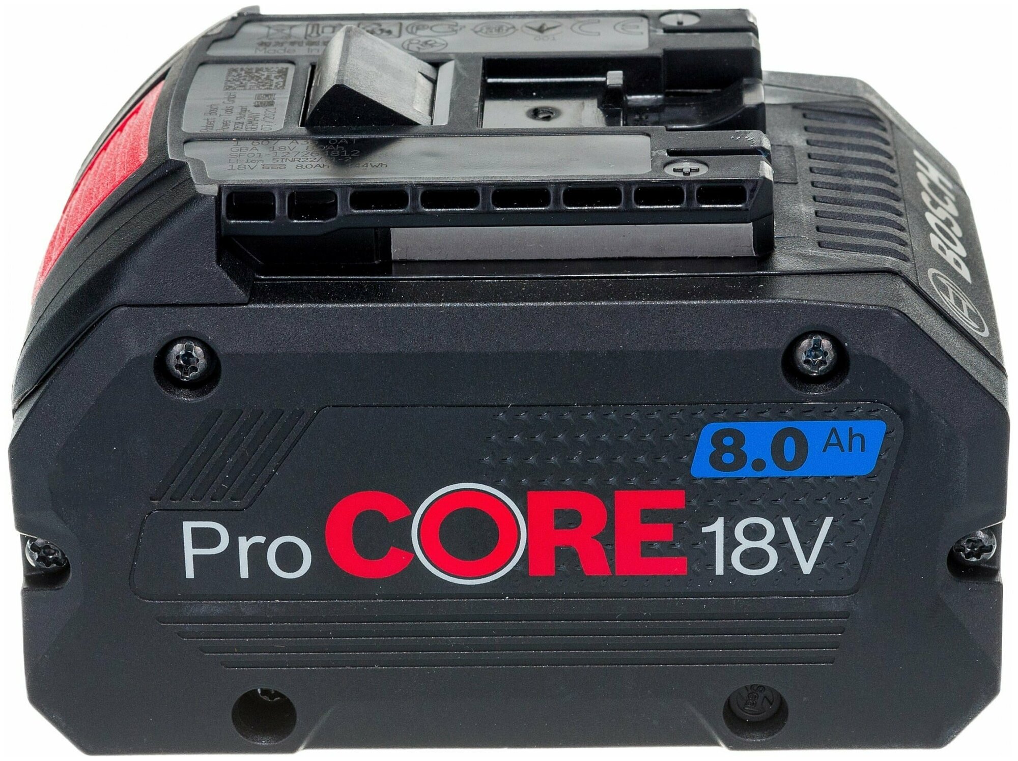 Батарея аккумуляторная Bosch ProCORE18V 18В 8.0Ач Li-Ion (1600A016GK) - фото №7