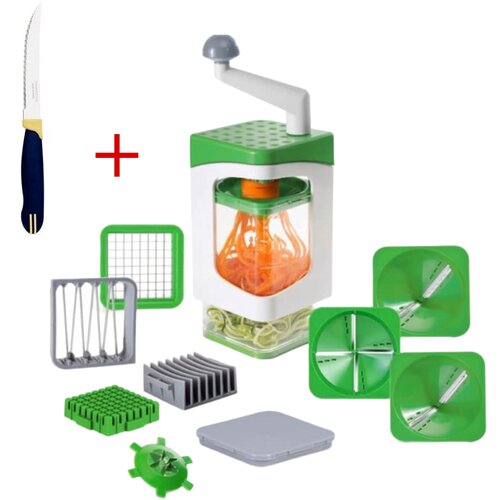 Многофункциональная овощерезка 7 в 1+ кухонный нож