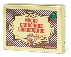 Из Вологды Масло сливочное шоколадное 62%, 180 г