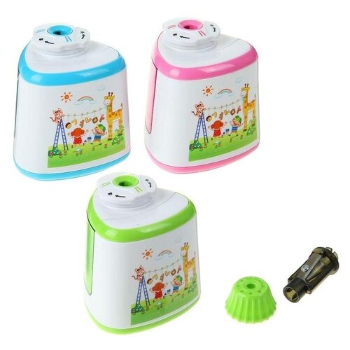 фото Точилка с контейнером (работает от двух пальчиковых батареек), микс 1722953 .