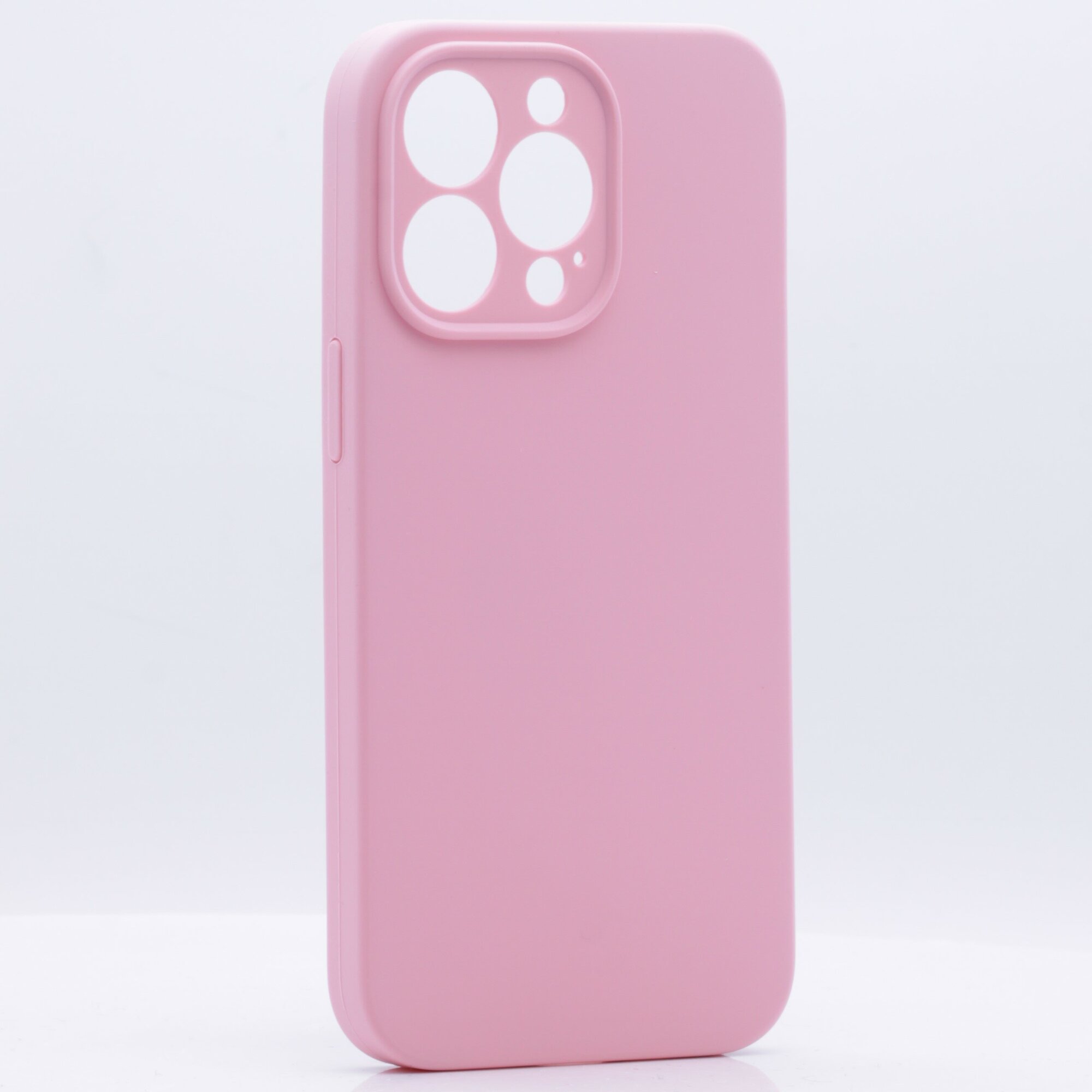 Silicone Cover для Iphone 13 Pro светло-розовый без логотипа