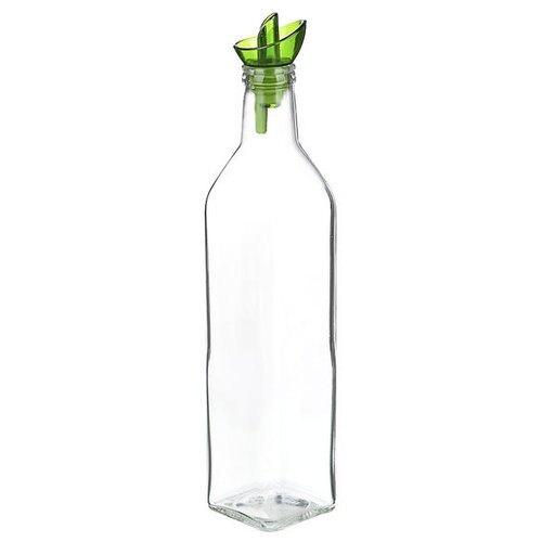 фото Бутылка для масла herevin мираж 500мл, стекло, зелёная