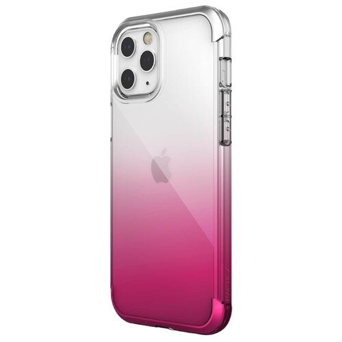 фото Чехол raptic air для iphone 12 pro max розовый градиент