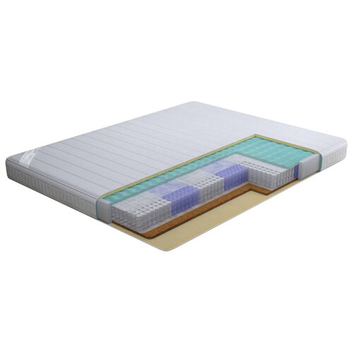 фото Матрас stolline галактика сна-орфей 80x190, пружинный, белый