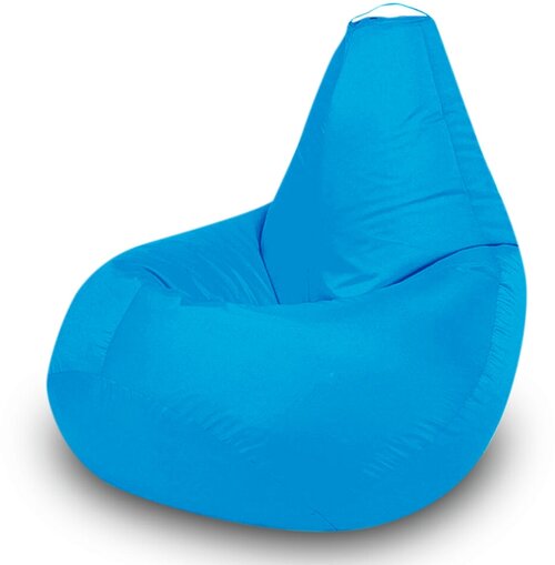 Bean Joy кресло-мешок Груша, размер XХХL, оксфорд, темно-голубой