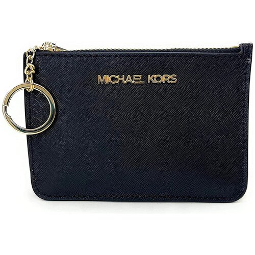 Монетница MICHAEL KORS, фактура гладкая, черный