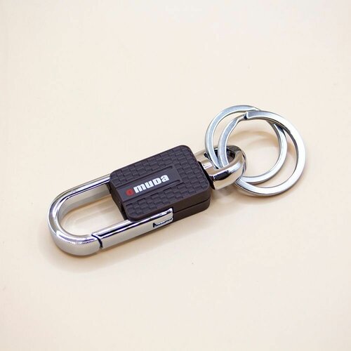 Брелок, темно-коричневый