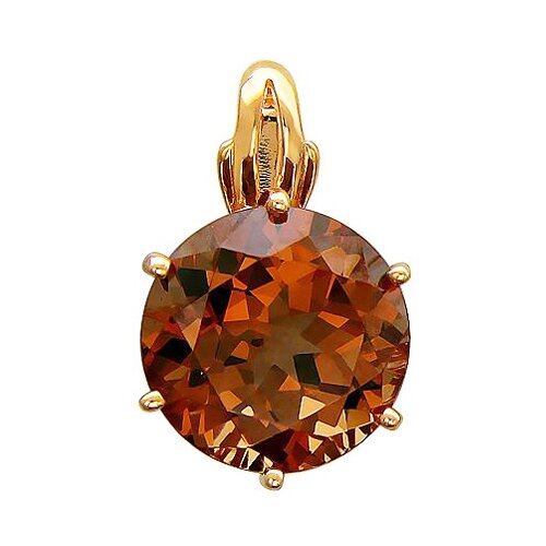 фото Кулоны эстет золотая подвеска с гиацинт