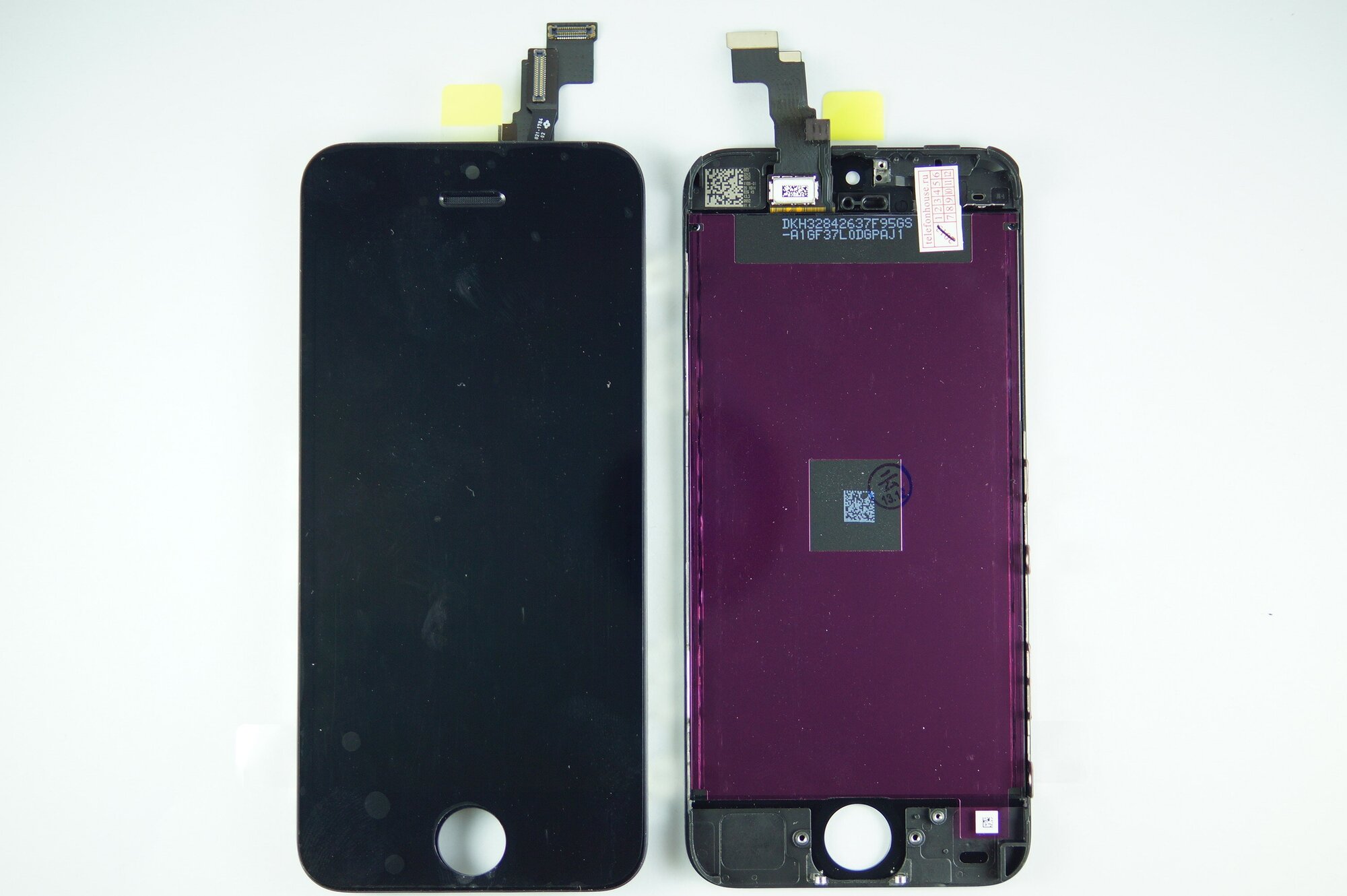 Дисплей (LCD) для iPhone 5C+Touchscreen black AAA