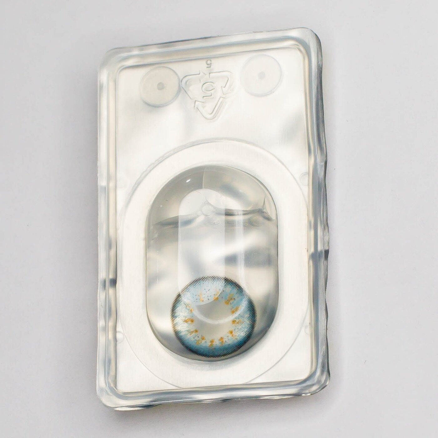 Контактные линзы EOS P-con D 14.0 303, 2 шт, R 8,6, D -5, 3 месяца, blue