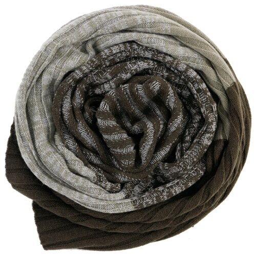 фото Шарф мужской finn flare, цвет: темно-коричневый w19-22136_601, размер no si