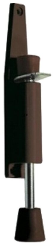 Фиксатор дверной фрикционный, цвет коричневый Леруа Мерлен - фото №1