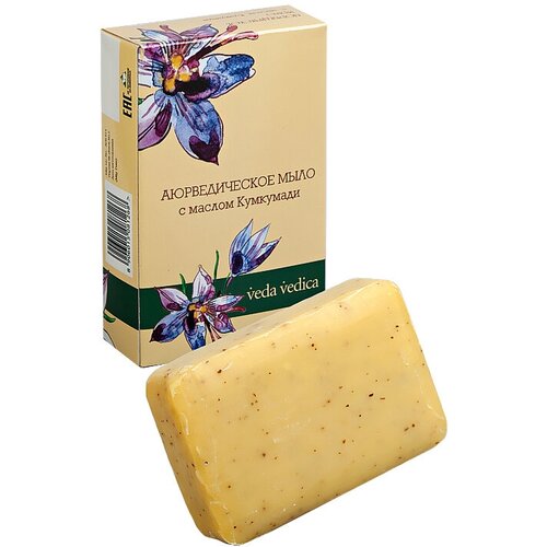 Аюрведическое мыло С маслом кумкумади Veda Vedica 125 г 528₽