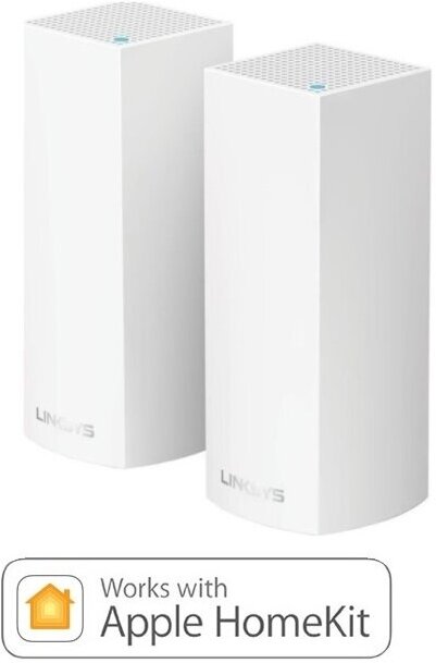 Комплект роутеров Linksys Velop AC4400 Mesh Wi-Fi System 2 шт. Белый WHW0302-EU