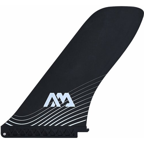 плавник для сап борда aqua marina fiberglass racing fin for race elite us box Плавник для сап борда Aqua Marina racing fin with am logo black 9,5 (safs)