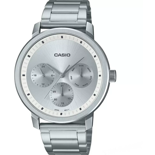 Наручные часы CASIO Наручные часы CASIO MTP-B305D-7E, серебряный