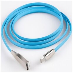 Кабель Kubic C03M Blue Micro- USB, плоский