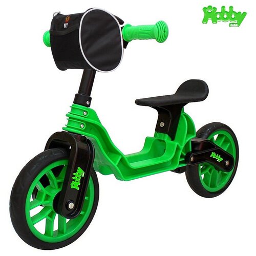 фото Ор503 беговел hobby bike magestic kiwi black orion toys