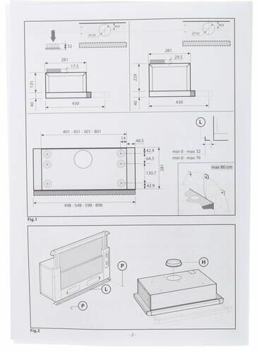 Встраиваемая вытяжка Korting KHP 6211 W - фотография № 8