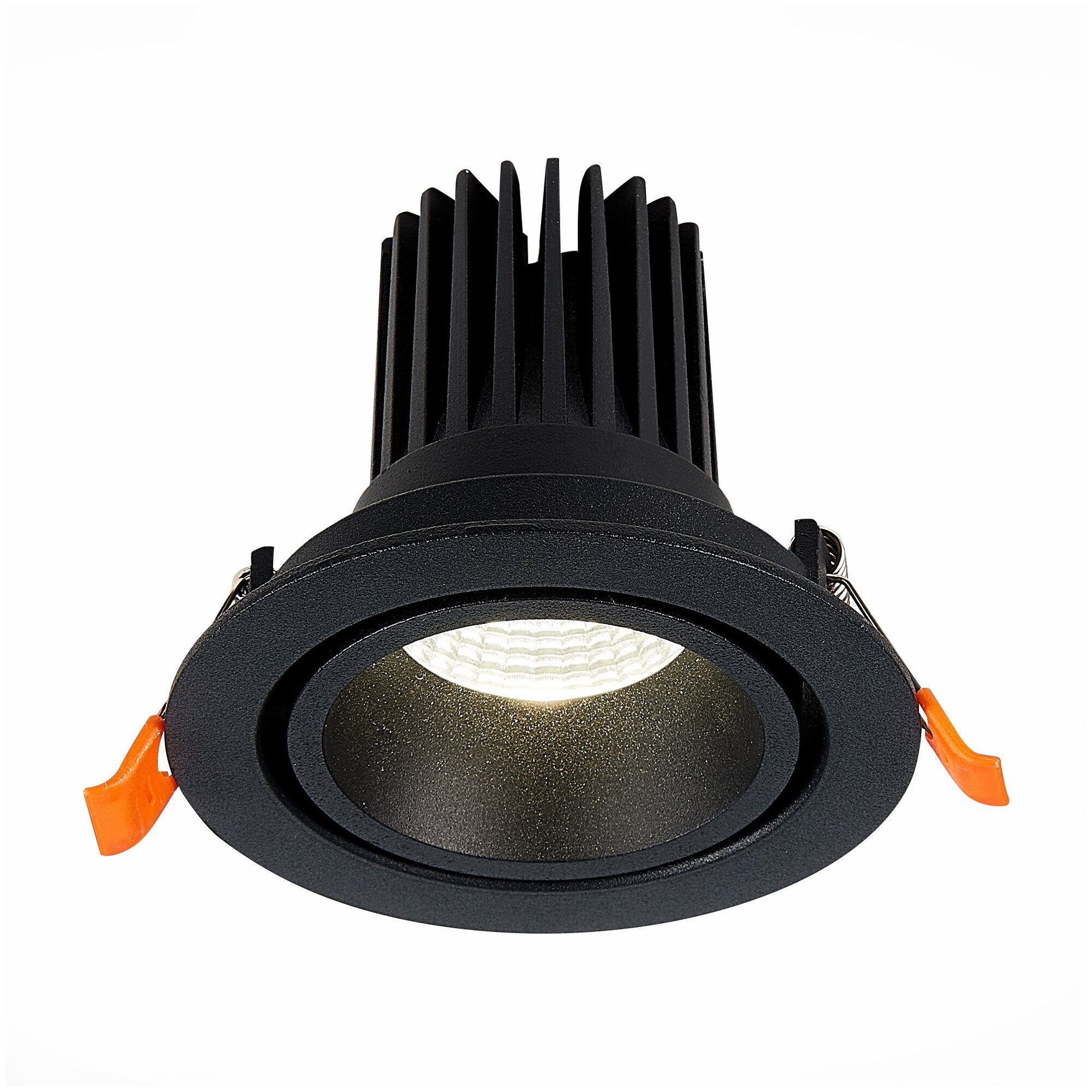 ST705.448.10 Св-к встр. Черный LED 1*10W 4000K 750Lm Ra>90 38° IP20 D102xH85 170-240V