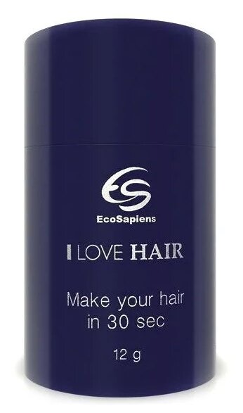 EcoSapiens Загуститель волос I Love Hair, коричневый