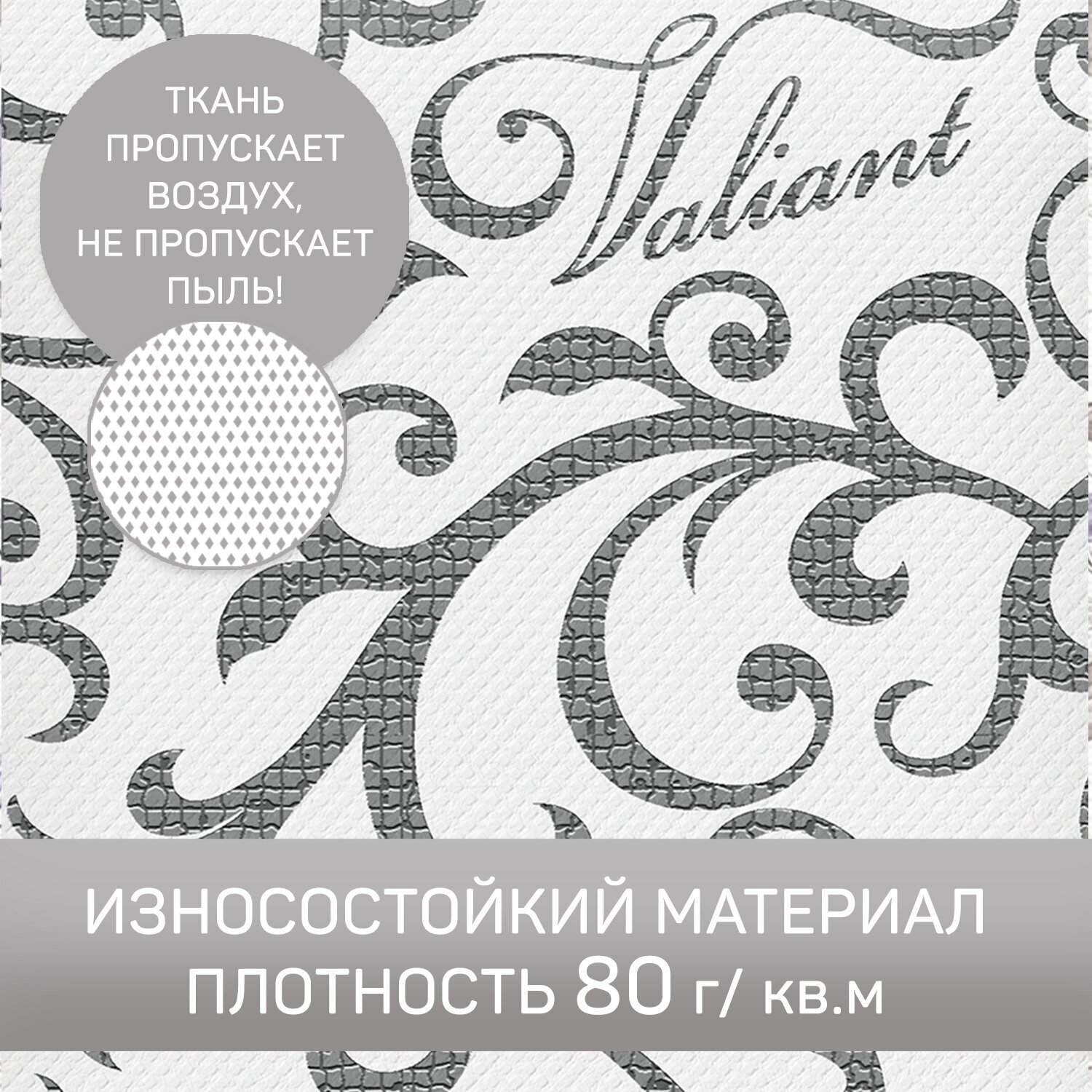 Кофр для хранения вещей мягкий на молнии, чехол для одежды, органайзер для белья, набор 3шт, 60*50*35 см, CLASSIC GREY - фотография № 6